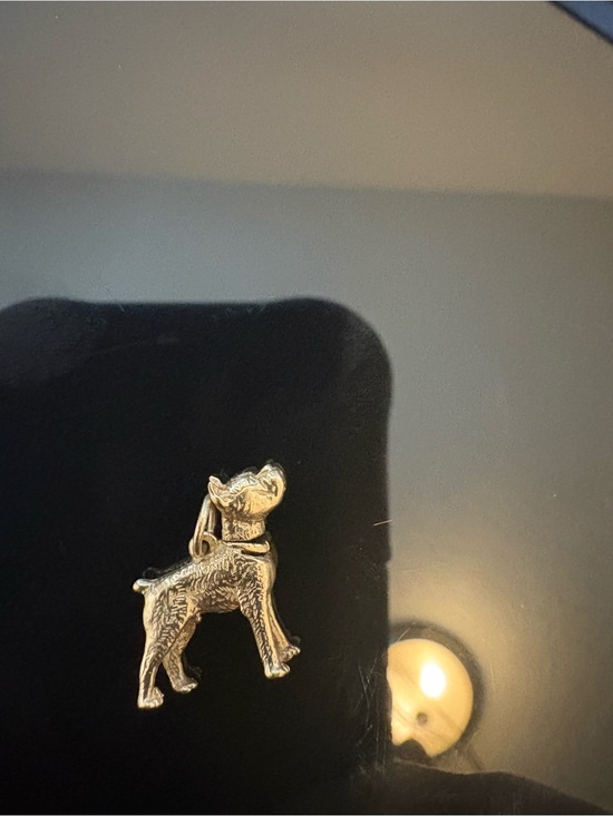 Catbird Jewelry - Vintage 14k Gold Boston terrier Charm
